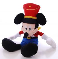Disney Mickey Mouse NUTCRACKER TOY SOLDIER 30" Christmas Plush